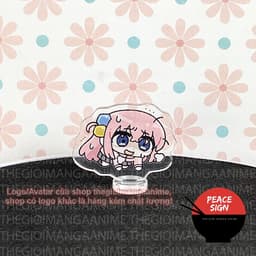 (mua 1 tặng 1) (ĐẦU TO) Mô hình Standee 3cm BOCCHI THE ROCK! in hình anime chibi tượng mini mica trưng bày 7