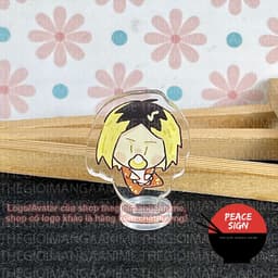 (mua 1 tặng 1) (3cm) Standee mini HAIKYUU!! ver NGẬM NÚM Vua Bóng Chuyền tượng chibi mica acrylic anime trang trí 9