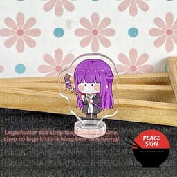 (mua 1 tặng 1) (3cm) MÔ HÌNH Frieren: Beyond Journey's End ver ĐẦU BỰ Standee Pháp Sư Tiễn Táng acrylic anime chibi 4