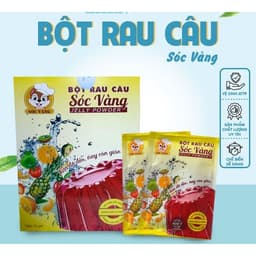 Sỉ 1 Thùng 10 Hộp Bột Rau Câu Sóc Vàng 3
