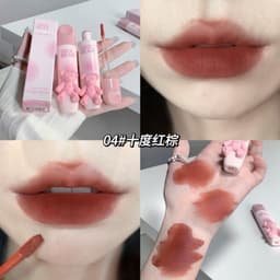 [Gegebear]Son kem lì GEGE BEAR Tender Lip Glaze 6