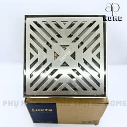 Phễu thoát sàn bằng INOX đúc cao cấp thương hiệu LUXTA siêu nặng - phụ kiện phòng tắm AP HOME 3