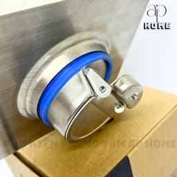 Phễu thoát sàn bằng INOX đúc cao cấp thương hiệu LUXTA siêu nặng - phụ kiện phòng tắm AP HOME 7