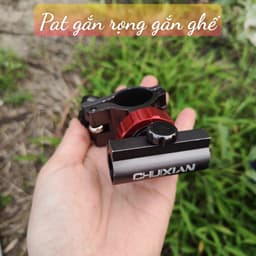 Pat gắn ghế câu đài xoay 360 - pat rọng cá - pat gác cần - pat khay mồi - pat đèn - pat ô 4