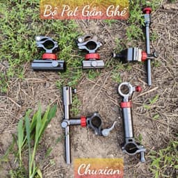 Pat gắn ghế câu đài xoay 360 - pat rọng cá - pat gác cần - pat khay mồi - pat đèn - pat ô 2