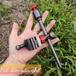 Pat gắn ghế câu đài xoay 360 - pat rọng cá - pat gác cần - pat khay mồi - pat đèn - pat ô 7