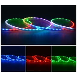 LED FULL MÀU HẮT SÁNG CẠNH BÊN HÔNG 4020 WS2812B ARGB NEOPIXEL 144LED/MÉT 170LED/MÉT 100LED/MÉT RỘNG 5MM 5V 1 MÉT 7