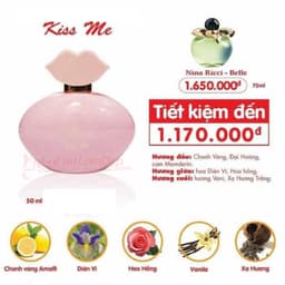 Nước hoa nữ quyến rũ Kiss Me 50ml - Cam kết chính hãng 2
