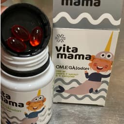 Thực phẩm VitaMama Siberian Omega-3, bổ sung dinh dưỡng, tác dụng tốt cho mắt và não bộ trẻ, Hộp 90v 7