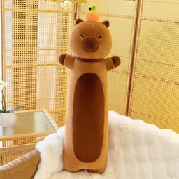 Gấu bông Capy nông xù ôm đứng về hàng  Full size 70 cm 90 cm 110 cm 130 cm  Hàng nhập khẩu cao cấp - MIU GẤU XINH 7