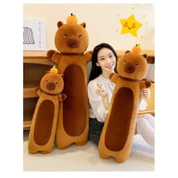 Gấu bông Capy nông xù ôm đứng về hàng  Full size 70 cm 90 cm 110 cm 130 cm  Hàng nhập khẩu cao cấp - MIU GẤU XINH 3