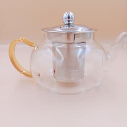 Ấm pha trà thủy tinh 400 ml chịu nhiệt borosilicate có lõi lọc trà inox 304 sang trọng 8
