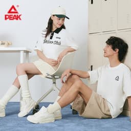 Giày Thể Thao Thời Trang Nam Nữ PEAK Casual Công nghệ Đế Taichi Siêu Nhẹ Thiết kế Basic DB420057 DB420058 5