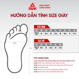 Giày Thể Thao Thời Trang Nam Nữ PEAK Casual Công nghệ Đế Taichi Siêu Nhẹ Thiết kế Basic DB420057 DB420058 7