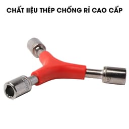 Cờ lê sửa chữa xe đạp 3 đầu 8 9 10mm, Bộ tuýp khẩu sửa chữa xe đạp chữ Y 3 in 1 tiện dụng - CL3D 4