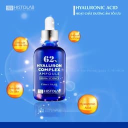 Tinh Chất Dưỡng Ẩm HISTOLAB Hyaluron Complex Ampoule 62% Serum Tăng Độ Đàn Hồi, Mềm Mịn Da | Skin Lab 3