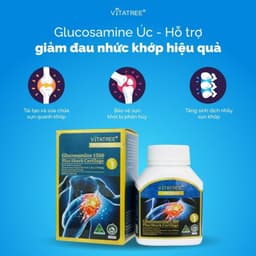 Viên uống Vitatree Glucosamine 1500 Plus Shark Cartilage hỗ trợ duy trì chức năng của khớp (100viên) 3