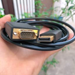 Cáp chuyển đổi DP sang VGA 1.8m Full HD 1080P – Dây cáp chất lượng cao bền bỉ 7