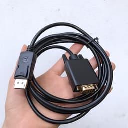 Cáp chuyển đổi DP sang VGA 1.8m Full HD 1080P – Dây cáp chất lượng cao bền bỉ 8