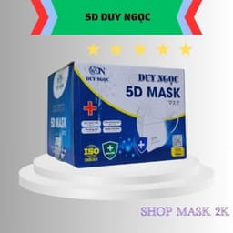 Hộp 100 Chiếc Khẩu Trang 5D Kháng Khuẩn DUY NGỌC -TH2839 6