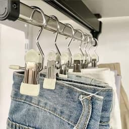Kẹp Inox Đơn TH8289 - Kẹp phơi quần áo, tất vớ đa năng, tiện dụng cho mọi gia đình. 2