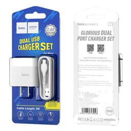 Cóc/ củ + Bộ Sạc Hoco C73 Micro/ Type-c/ Li-/ght/-ni-ng. NL 2