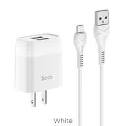 Cóc/ củ + Bộ Sạc Hoco C73 Micro/ Type-c/ Li-/ght/-ni-ng. NL 3