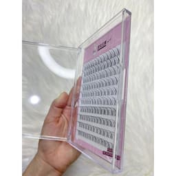 Mi lông vũ 10 hàng tự nối, gân trong, tách sợi, siêu nhẹ tự nhiên cho makeup concept cô dâu chuyên nghiệp - Hity Beauty 6