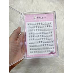 Mi lông vũ 10 hàng tự nối, gân trong, tách sợi, siêu nhẹ tự nhiên cho makeup concept cô dâu chuyên nghiệp - Hity Beauty 5