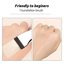 Cọ Tán Nền Trang Điểm Đánh Phấn Tán Nền Màu Bạc DOLLY Brush Hình Vuông Chuyên Dụng Che Khuyết Điểm Tán Kem Nền 5