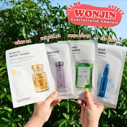 Mặt nạ Wonjin 1 hộp 10 miếng - mặt nạ cấp ẩm dưỡng sáng da DRWonjin Hàn Quốc 2