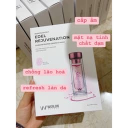 Mặt nạ Wonjin 1 hộp 10 miếng - mặt nạ cấp ẩm dưỡng sáng da DRWonjin Hàn Quốc 7