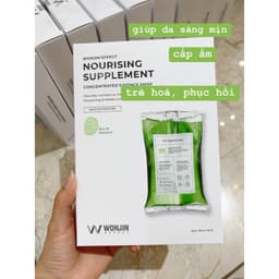 Mặt nạ Wonjin 1 hộp 10 miếng - mặt nạ cấp ẩm dưỡng sáng da DRWonjin Hàn Quốc 6