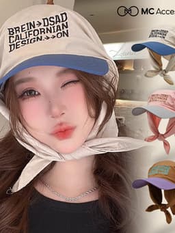 Nón Kèm Khăn Chống Nắng , Mũ Lưỡi Trai Trùm Đầu Đa Năng Tạo Nhiều Kiểu Cá Tính, nhatle.shopsi 11