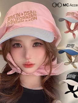 Nón Kèm Khăn Chống Nắng , Mũ Lưỡi Trai Trùm Đầu Đa Năng Tạo Nhiều Kiểu Cá Tính, nhatle.shopsi 10
