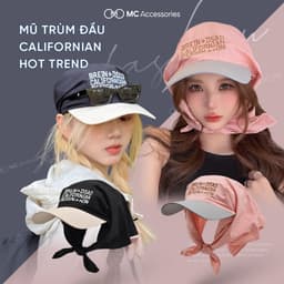 Nón Kèm Khăn Chống Nắng , Mũ Lưỡi Trai Trùm Đầu Đa Năng Tạo Nhiều Kiểu Cá Tính, nhatle.shopsi 3