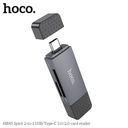 Đầu Đọc Thẻ 2in1 Hoco HB45 Usb/Type-C (3.0)/ (2.0). Đầu Đọc Thẻ Nhớ Hoco HB20 2.0 Chính Hãng 8