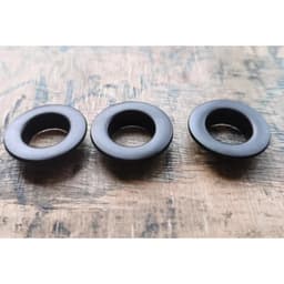 Khoen ore mắt cáo 10mm, 12mm, 14mm xi màu đen nhám (màu đen hẳn) Thau không gỉ Phụ liệu may mặc túi xách, balo, bạt ô tô 6