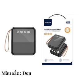 Pin Dự Phòng Sendem P301 10.000mAh Tích Hợp Sẵn Cáp Sạc và Pin Dự Phòng SENDEM PK81 10.000MAH. LKP 3