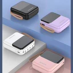 Pin Dự Phòng Sendem P301 10.000mAh Tích Hợp Sẵn Cáp Sạc và Pin Dự Phòng SENDEM PK81 10.000MAH. LKP 5