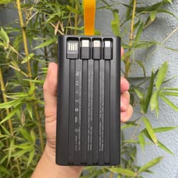 Pin Dự Phòng Trong Suốt 20000mAh PD02 20.000mAh/ PHANTOM P18/ Phantom P22Với 2 Cổng Sạc Nhanh. LKP 3