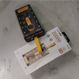 Pin Dự Phòng Trong Suốt 20000mAh PD02 20.000mAh/ PHANTOM P18/ Phantom P22Với 2 Cổng Sạc Nhanh. LKP 8
