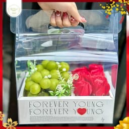 Khay Túi Hộp Đựng Hoa Quả, Đựng Trái Cây Nhập Khẩu , Bánh Kem, Giỏ Quà Tặng. 9