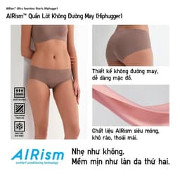 Quần lót nữ Airism không viền chính hãng - Đem lại cảm giác thoải mái và mát mẻ. 8