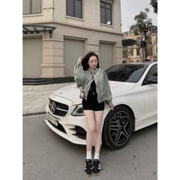 Áo khoác jeans dáng crotop tay dài, khoác bò khoá ngang ngực màu siêu xinh 2