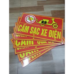 BIỂM BÁO CẤM SẠC ĐIỆN QUA ĐÊM, Cấm sạc xe máy điện 7