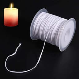 Bấc cuộn cotton làm nến chưa nhúng sáp 2