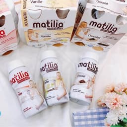 Hàng chính hãng có tem date 02.2027 -  Combo 4 lốc (16hộpx200ml) sữa bầu Matilia đủ vị 2