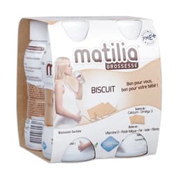 Hàng chính hãng có tem date 02.2027 -  Combo 4 lốc (16hộpx200ml) sữa bầu Matilia đủ vị 5