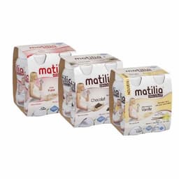 Hàng chính hãng có tem date 02.2027 -  Combo 4 lốc (16hộpx200ml) sữa bầu Matilia đủ vị 7